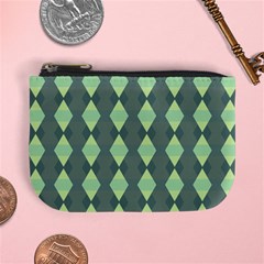 Texture Grey Mini Coin Purse by HermanTelo