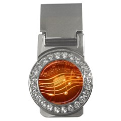 Music Notes Sound Musical Love Money Clips (cz)  by HermanTelo
