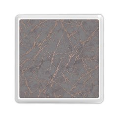 Marble Old Vintage Pinkish Gray With Bronze Veins Intrusions Texture Floor Background Print Luxuous Real Marble Memory Card Reader (square) by genx