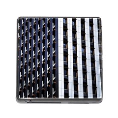 Architecture Building Pattern Memory Card Reader (square 5 Slot) by Amaryn4rt