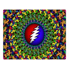 Grateful Dead Double Sided Flano Blanket (large)  by Sapixe