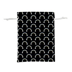 Pattern Arc En Ciel/nuages Lightweight Drawstring Pouch (m) by kcreatif