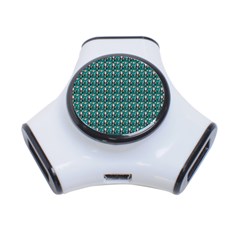Chrix Pat Teal 3-port Usb Hub by snowwhitegirl
