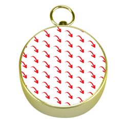 Create Your Own Custom Online Full Print Blank Template Gold Compasses by startdesign