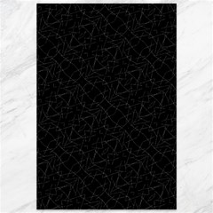 Pattern Abstrait Blanc/noir Canvas 12  X 18  by kcreatif