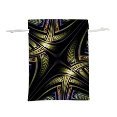 Fractal Texture Pattern Lightweight Drawstring Pouch (l) by HermanTelo
