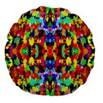 Ab 148 Large 18  Premium Flano Round Cushions Back