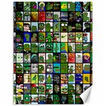 Pepe The Frog Memes of 2019 Picture Patchwork Pattern Canvas 12  x 16  11.86 x15.41  Canvas - 1
