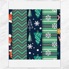 Flat Design Christmas Pattern Set Canvas 12  X 16  by Vaneshart