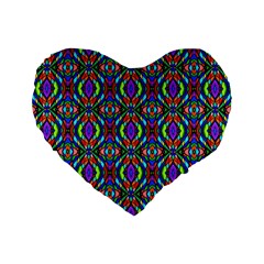Ab 169 Standard 16  Premium Heart Shape Cushions by ArtworkByPatrick