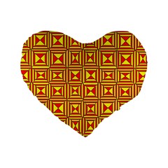 Rby-c-1-8 Standard 16  Premium Heart Shape Cushions by ArtworkByPatrick