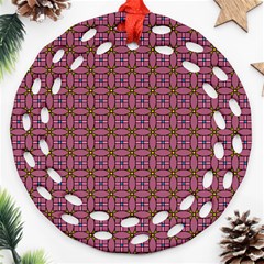 Wisteria Ornament (round Filigree) by deformigo