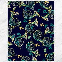 French Horn Canvas 12  X 16  by BubbSnugg