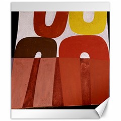 Sophie Taeuber Arp, Composition À Motifs D arceaux Ou Composition Horizontale Verticale Canvas 20  X 24  by Sobalvarro