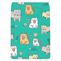 Seamless Pattern Cute Cat Cartoon With Hand Drawn Style Removable Flap Cover (s) by Vaneshart