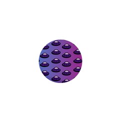 Ufo Alien Pattern 1  Mini Magnets by Wegoenart
