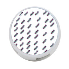 Japan Cherry Blossoms On White 4-port Usb Hub (one Side) by pepitasart