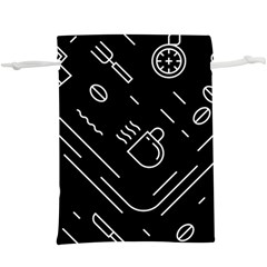 Coffee Background  Lightweight Drawstring Pouch (xl) by Vaneshart