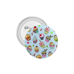 Cupcake Doodle Pattern 1 75  Buttons by Sobalvarro