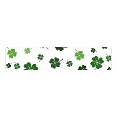 St Patricks Day Pattern Velvet Scrunchie by Valentinaart