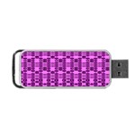 Digital Violet Portable USB Flash (One Side) Front