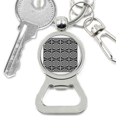 Mandala Pattern Bottle Opener Key Chain by Sparkle