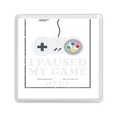 Ipaused2 Memory Card Reader (square) by ChezDeesTees
