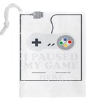 Ipaused2 Drawstring Pouch (4XL) Back