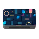 Gradient geometric shapes dark background Memory Card Reader with CF Front