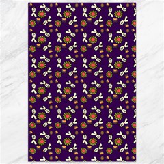 Clown Ghost Pattern Purple Canvas 20  X 30  by snowwhitegirl