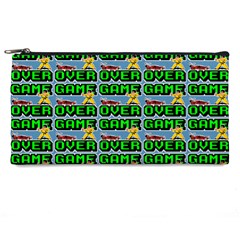 Game Over Karate And Gaming - Pixel Martial Arts Pencil Case by DinzDas