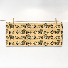 Inka Cultur Animal - Animals And Occult Religion Hand Towel by DinzDas