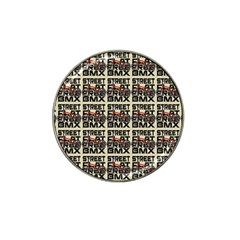 Bmx And Street Style - Urban Cycling Culture Hat Clip Ball Marker (4 Pack) by DinzDas