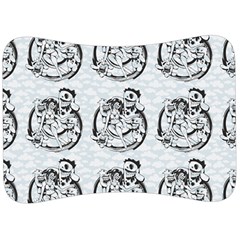 Monster Party - Hot Sexy Monster Demon With Ugly Little Monsters Velour Seat Head Rest Cushion by DinzDas