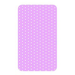 White Polka Dot Pastel Purple Background, Pink Color Vintage Dotted Pattern Memory Card Reader (rectangular) by Casemiro