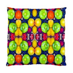 Fruits And Vegetables Pattern Standard Cushion Case (two Sides) by dflcprintsclothing