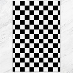 Black And White Chessboard Pattern, Classic, Tiled, Chess Like Theme Canvas 24  X 36  by Casemiro