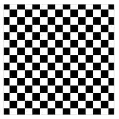 Black And White Chessboard Pattern, Classic, Tiled, Chess Like Theme Large Satin Scarf (square) by Casemiro