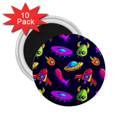 Space Pattern 2 25  Magnets (10 Pack)  by Amaryn4rt