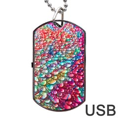Rainbow Support Group  Dog Tag Usb Flash (one Side) by ScottFreeArt