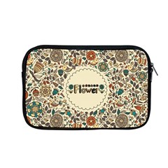 Seamless Pattern With Flower Birds Apple Macbook Pro 13  Zipper Case by Amaryn4rt