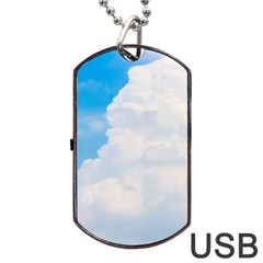 Sky Dog Tag Usb Flash (two Sides) by byali