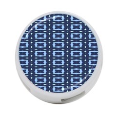 Geometry Blocks 4-port Usb Hub (one Side) by Sparkle