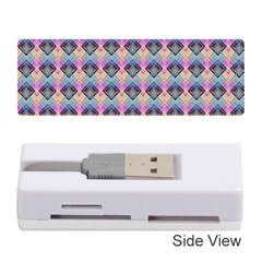 Pink And Blue Memory Card Reader (stick) by Sparkle