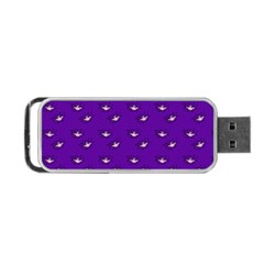 Zodiac Bat Pink Purple Portable Usb Flash (one Side) by snowwhitegirl