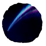 Light Fleeting Man s Sky Magic Large 18  Premium Round Cushions Back