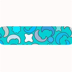 Cloudy Blue Moon Large Bar Mats by tmsartbazaar