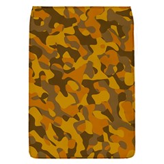 Brown And Orange Camouflage Removable Flap Cover (s) by SpinnyChairDesigns