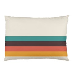 Classic Retro Stripes Pillow Case (two Sides) by tmsartbazaar