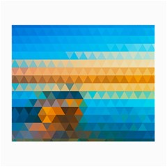 Mosaic  Small Glasses Cloth by Sobalvarro